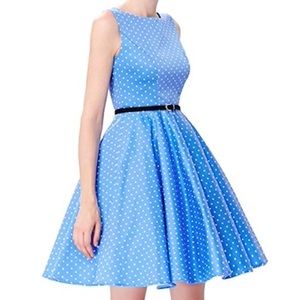 Grace Karin Polka Dot Dress